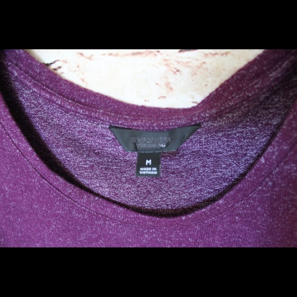 Vera Wang  Purple Bell Sleeve Sweater - Picture 4 of 7